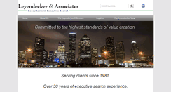 Desktop Screenshot of leyendecker.com